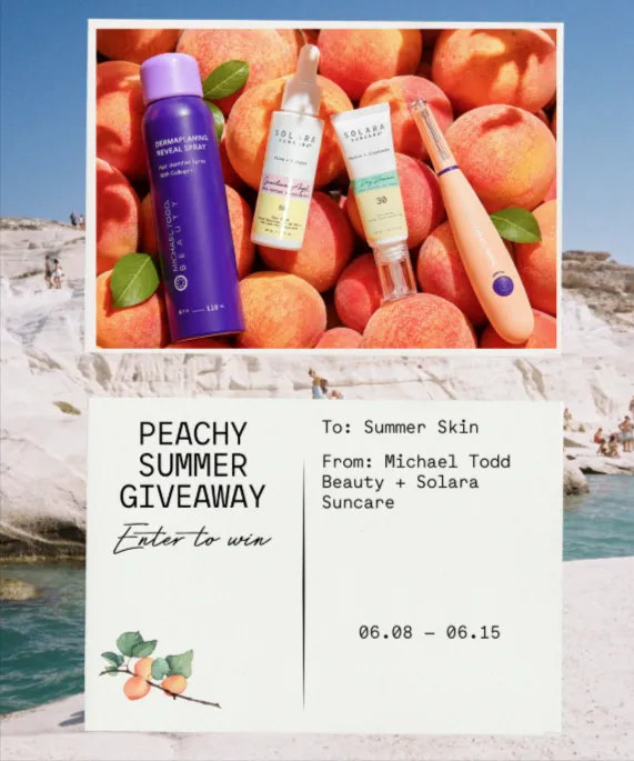 Peachy Summer Giveaway