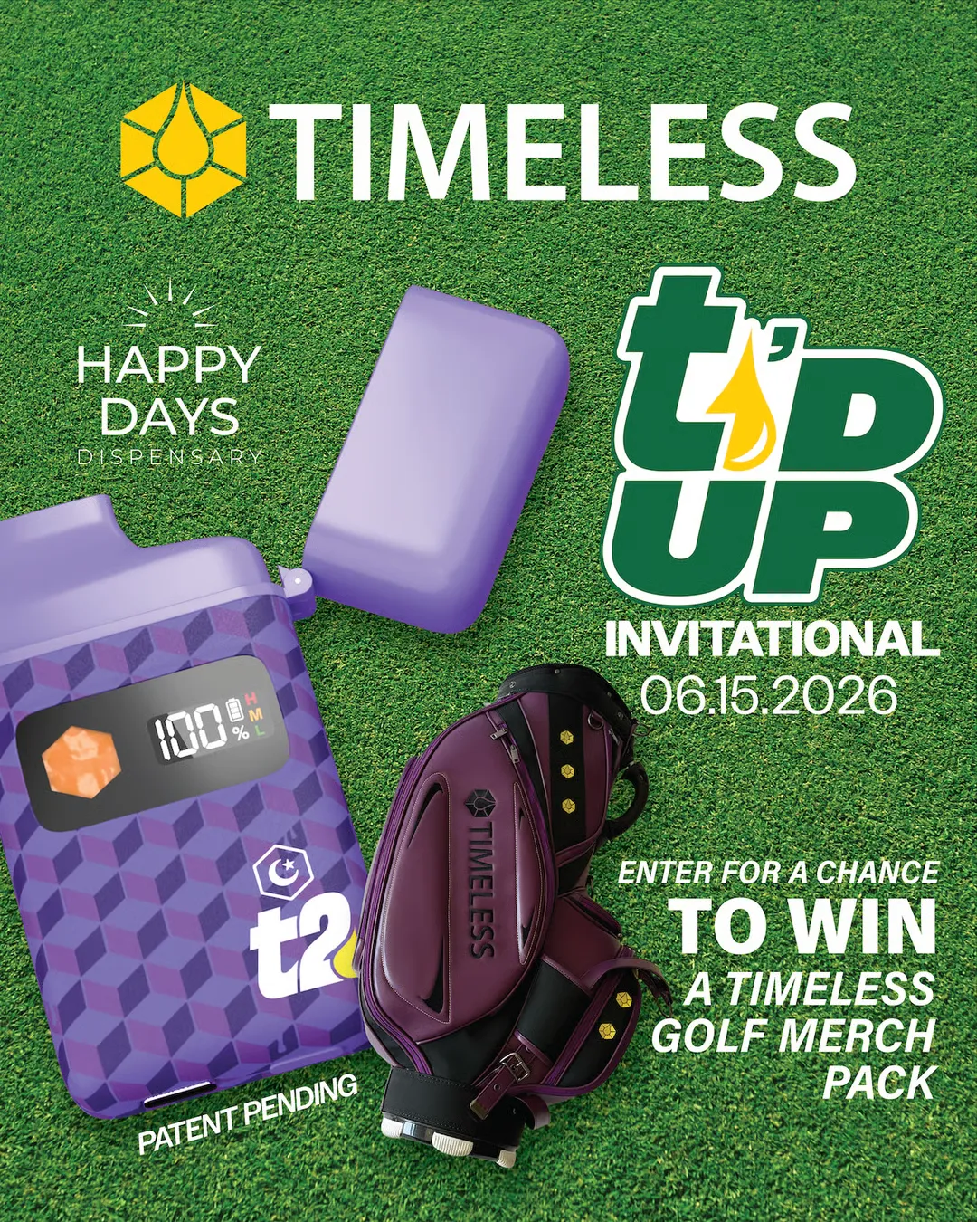 Timeless Golf Merch Pack Sweepstakes