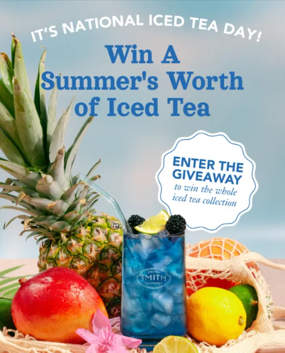 National Iced Tea Day Giveaway