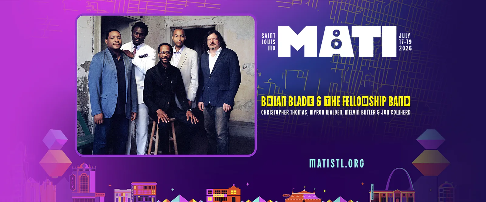 2 Passes to see Brian Blade & The Fellowship Band Sweepstakes