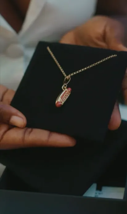 Gucci Hot Dog Necklace Giveaway