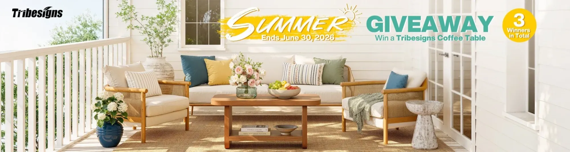 Summer Giveaway 2026-Tribesigns