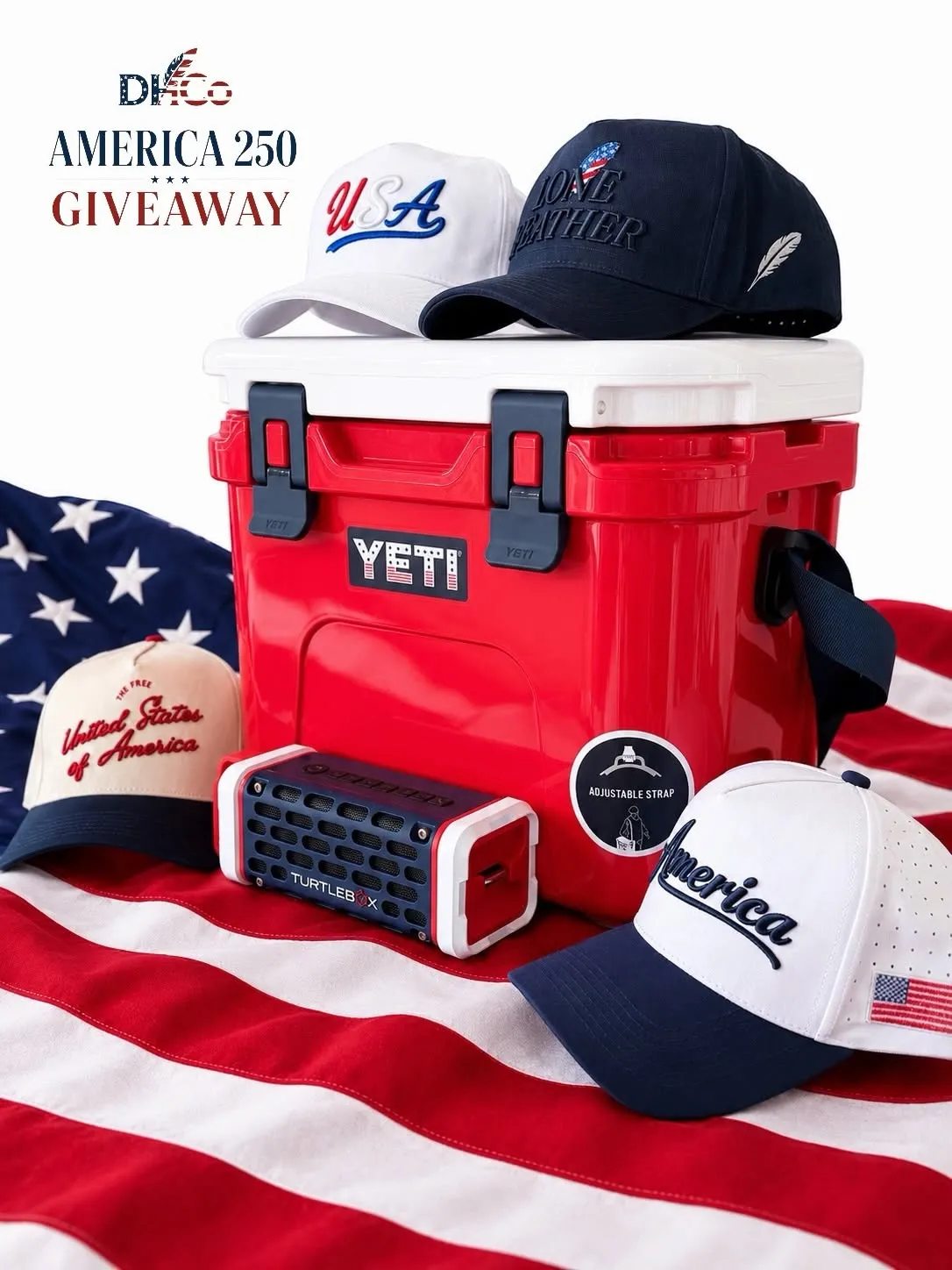 DHCo. AMERICA 250 GIVEAWAY