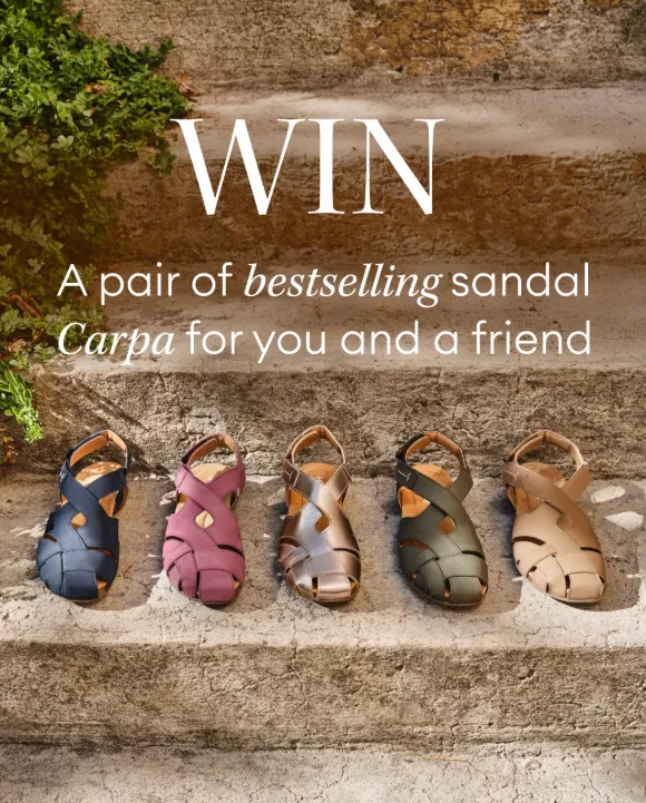 Hotter Shoes Carpa Sandals Giveaway