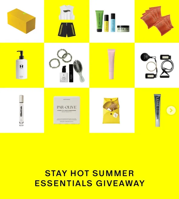 Staying Hot Summer Essentials Giveaway