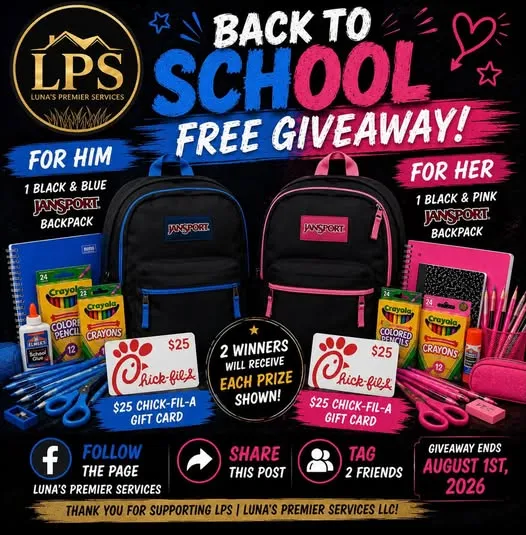 Back-to-School Giveaway