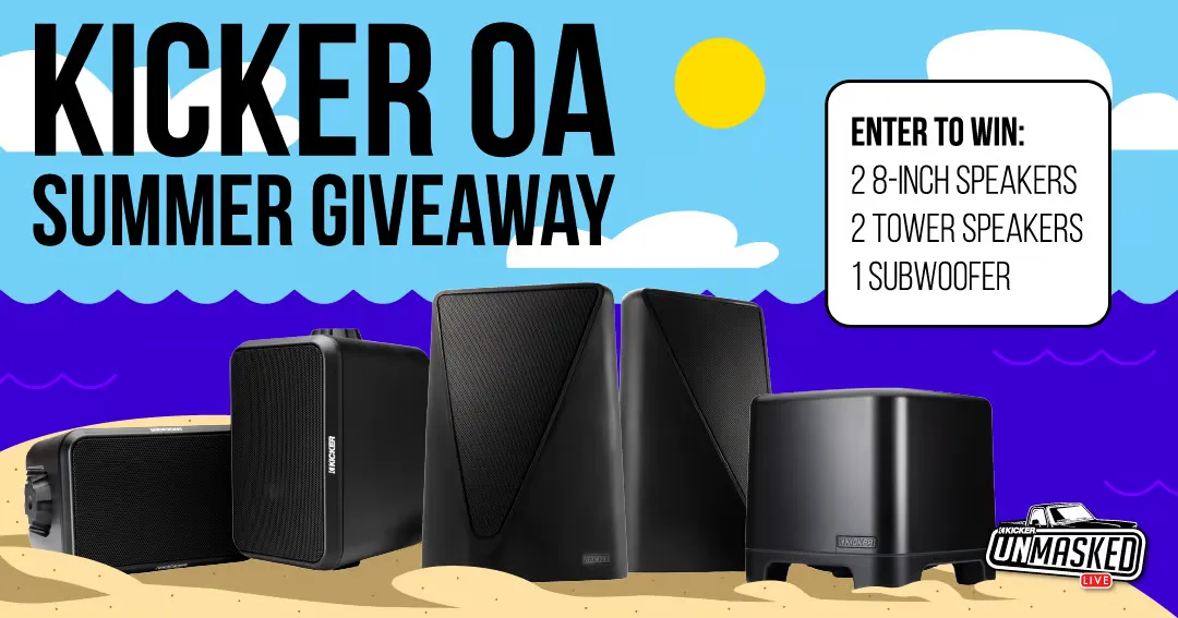 Kicker Summer Giveaway
