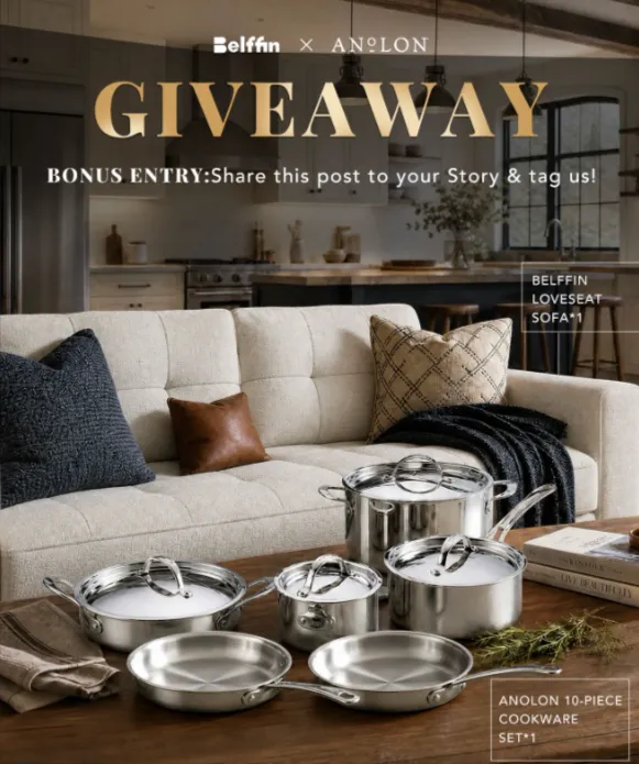 BELFFIN × Anolon Giveaway
