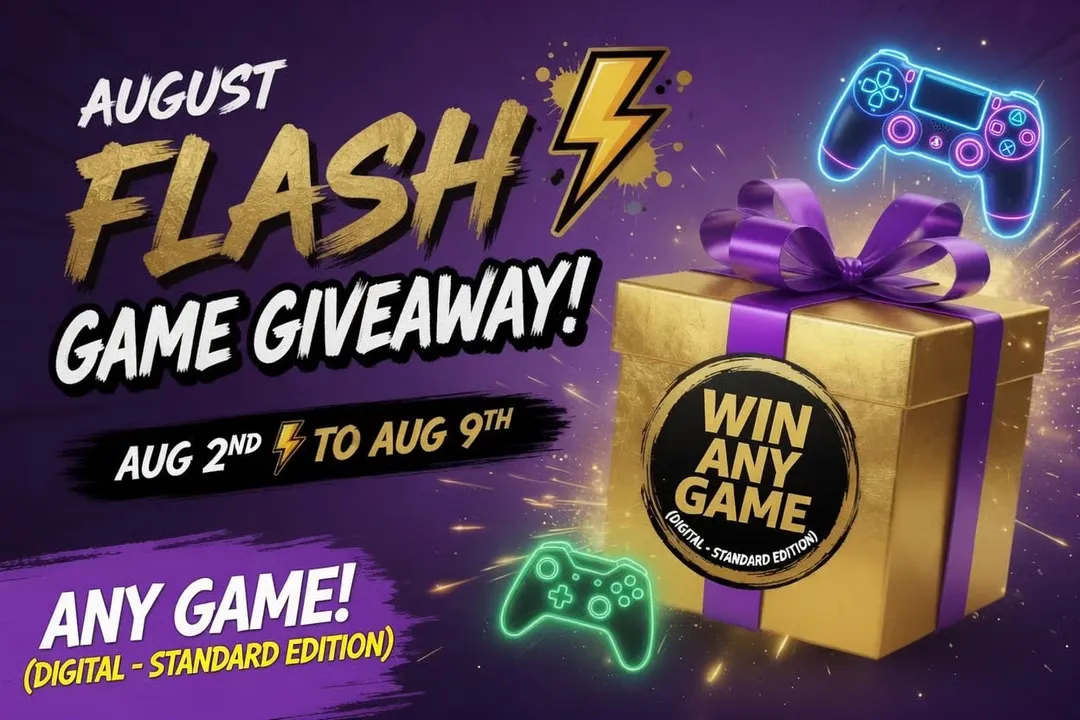 August Flash Giveaway