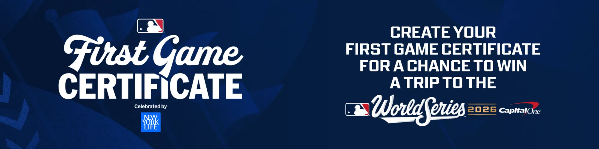 The New York Life First Game Certificate Sweepstakes