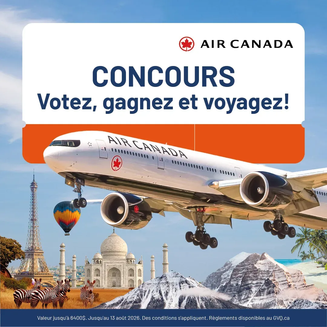 VOTE, WIN, AND TRAVEL! CONTEST