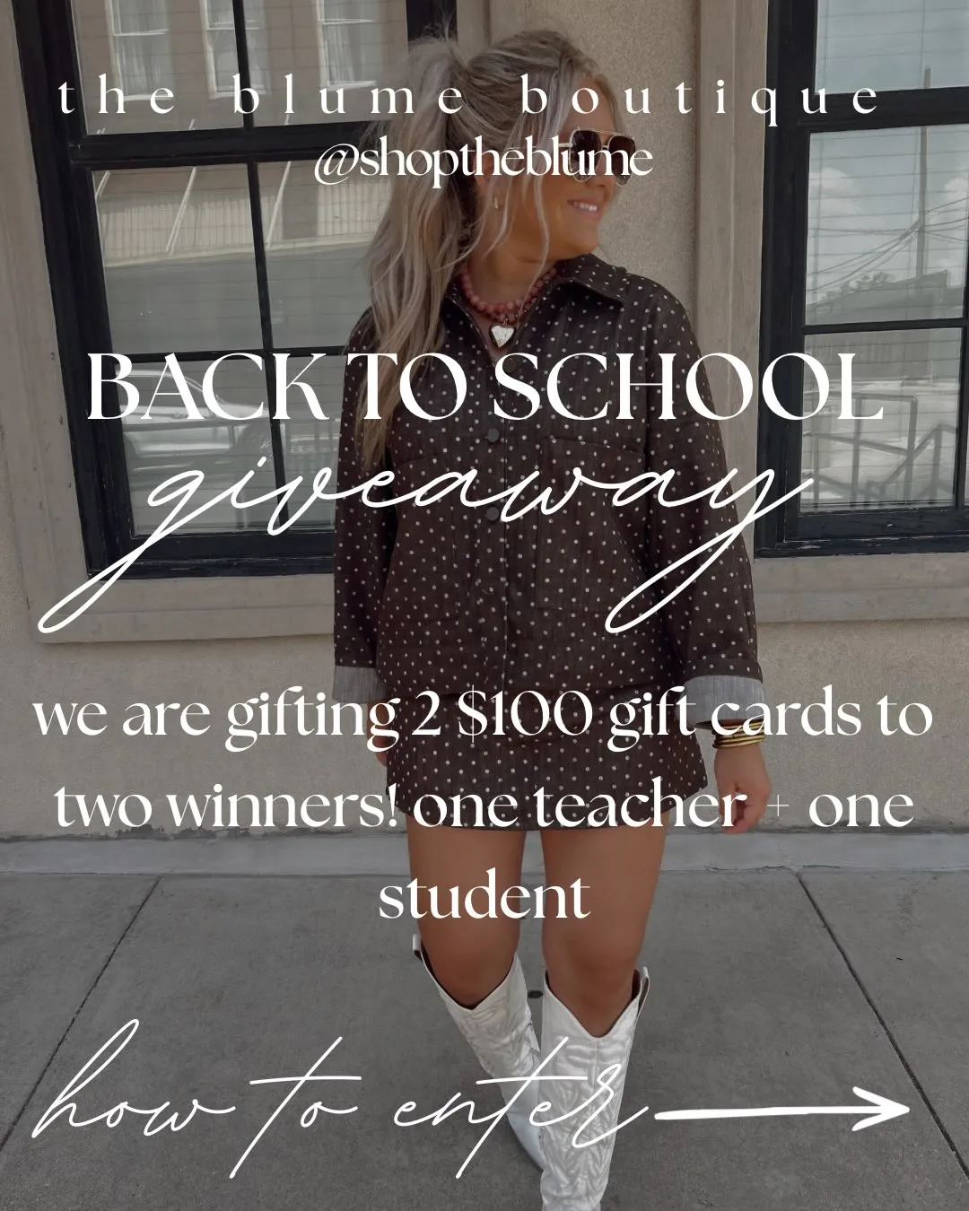 BACK TO SCHOOL GIVEAWAY!