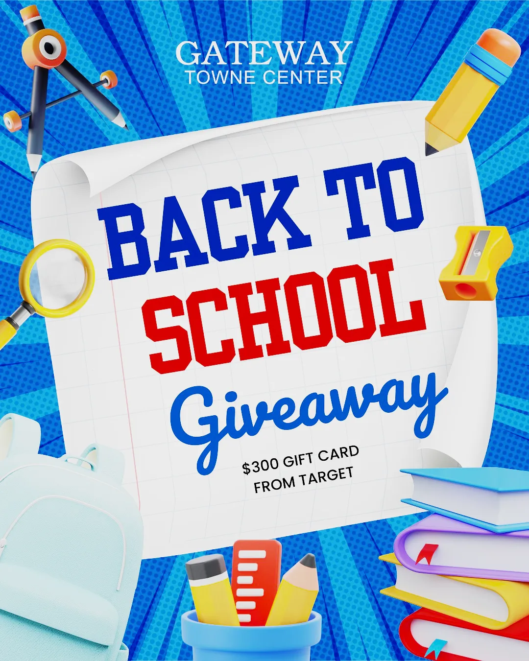 BACK-TO-SCHOOL GIVEAWAY!