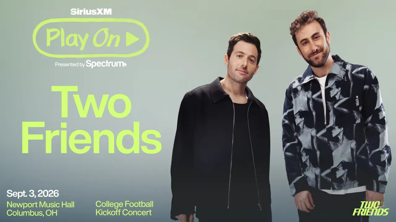 SiriusXM Play On Series Featuring Two Friends Presented by Spectrum Flyaway Sweepstakes