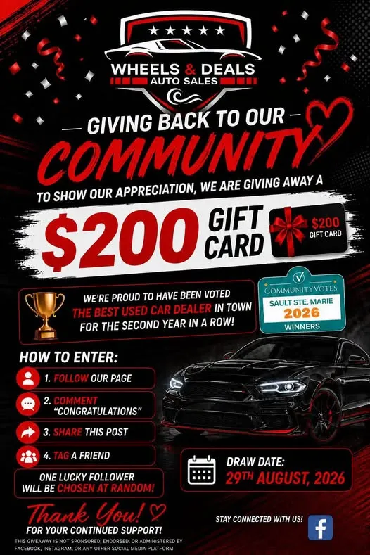Community Appreciation Giveaway