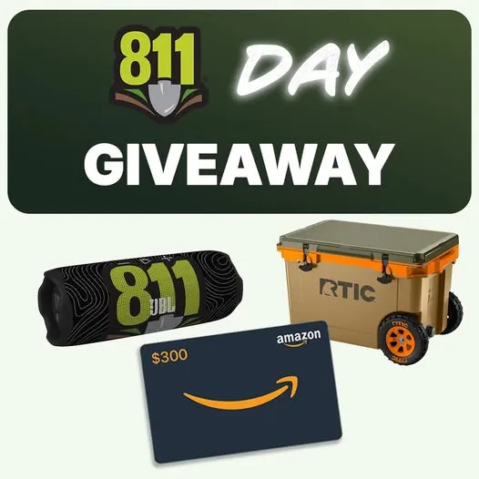 811 Day GIVEAWAY