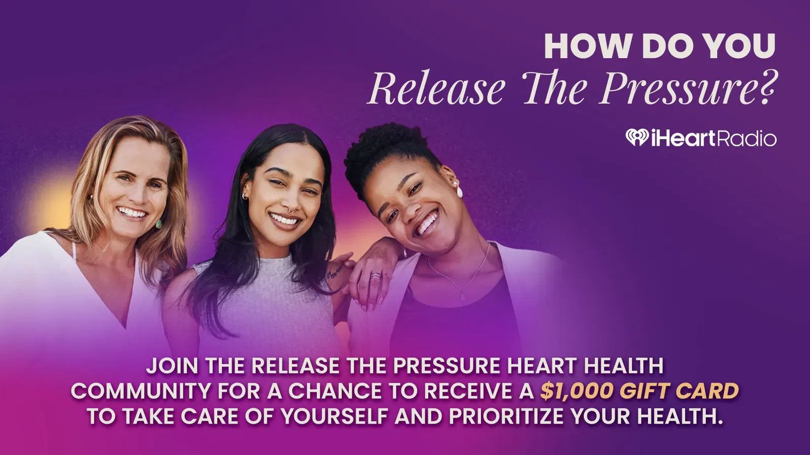 $1000 Gift Card For Heart Health Sweepstakes