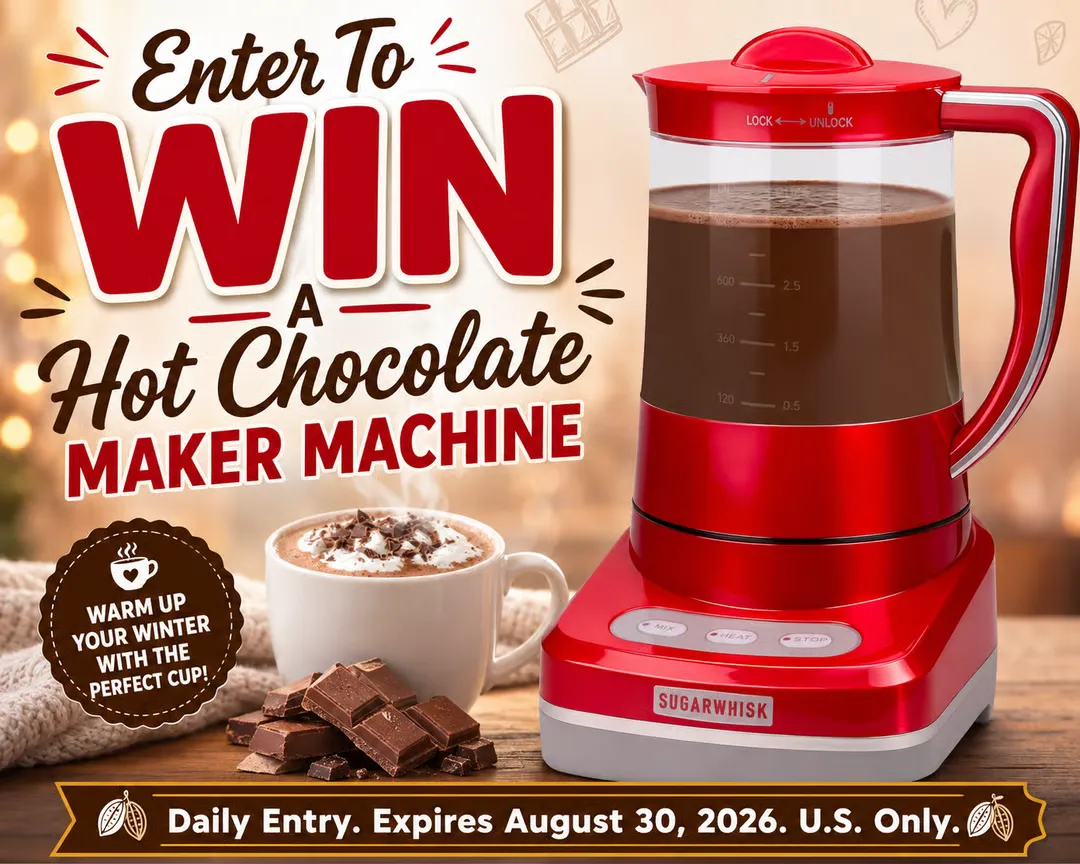 Win A Hot Chocolate Maker Machine