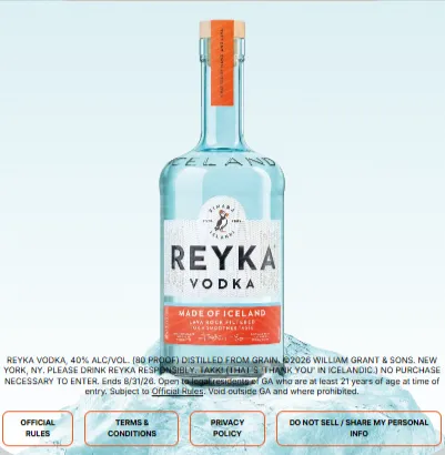 Reyka Summer Sweepstakes