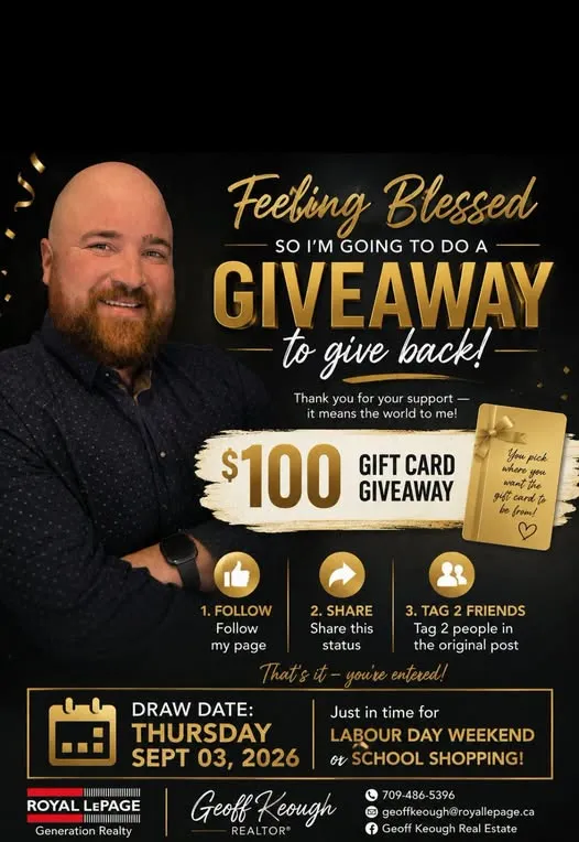$100 GIFT CARD GIVEAWAY!