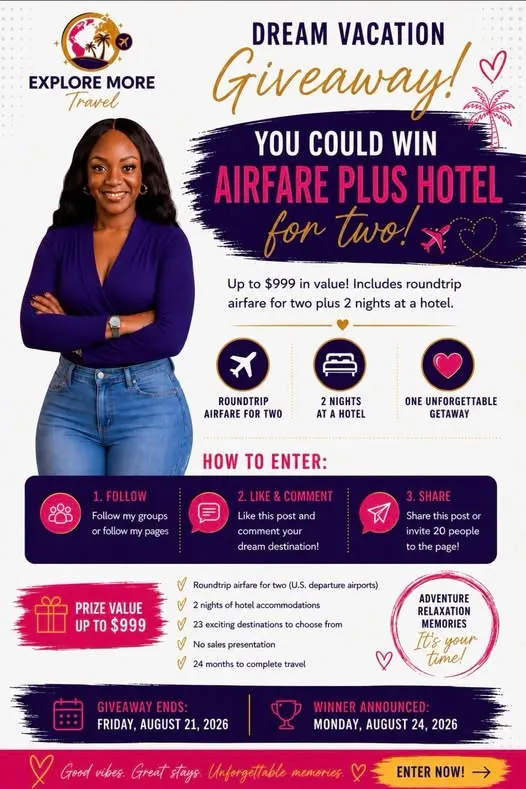 Dream Vacation Giveaway