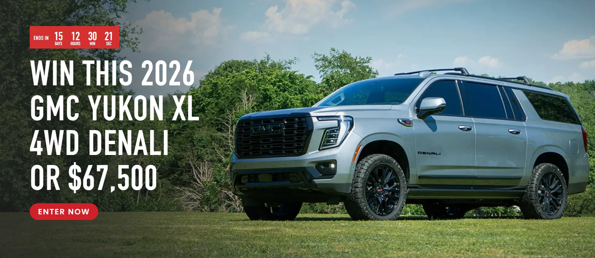 Win $85K GMC Yukon XL Denali Giveaway