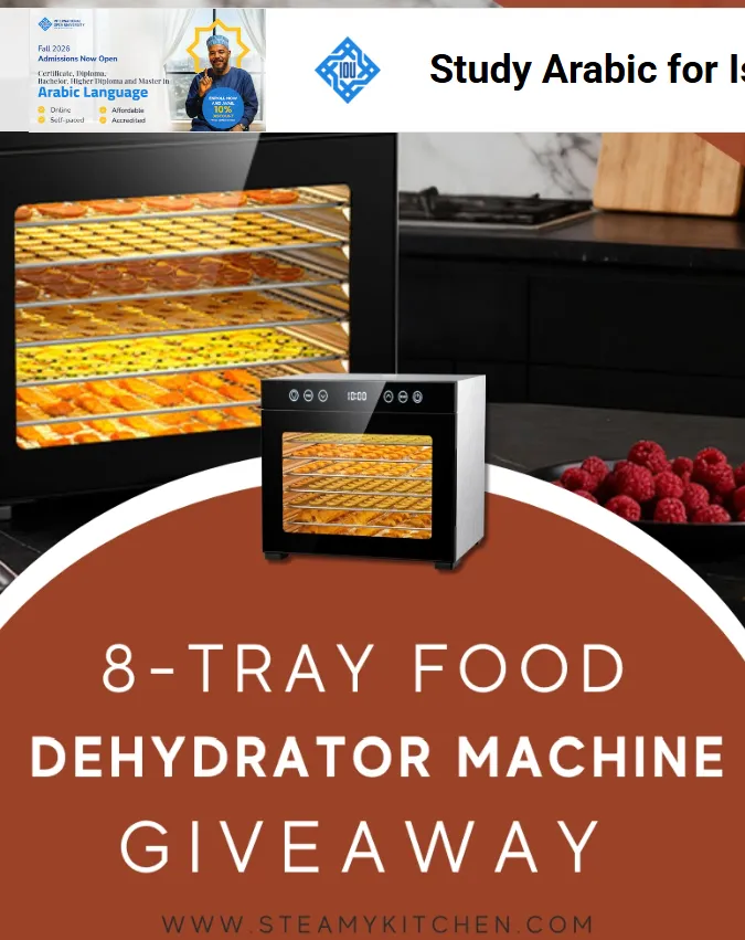 Food Dehydrator Machine Giveaway