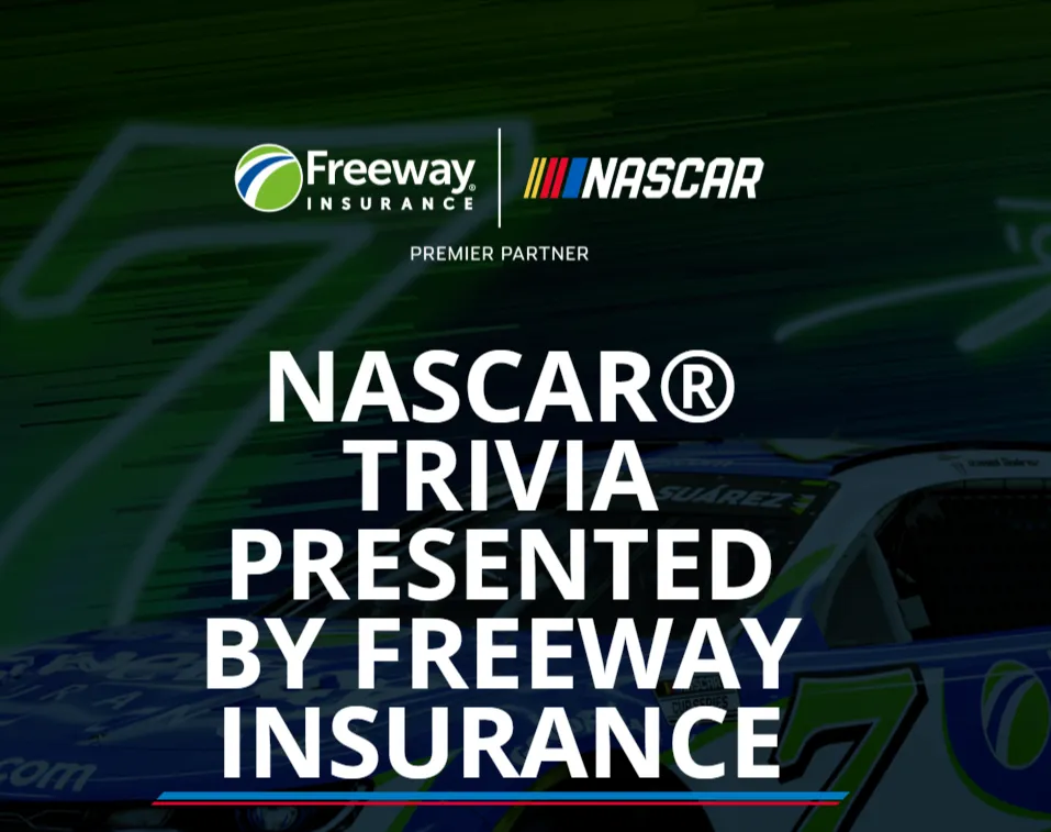 NASCAR®-Themed Trivia Presented by Freeway Insurance Sweepstakes