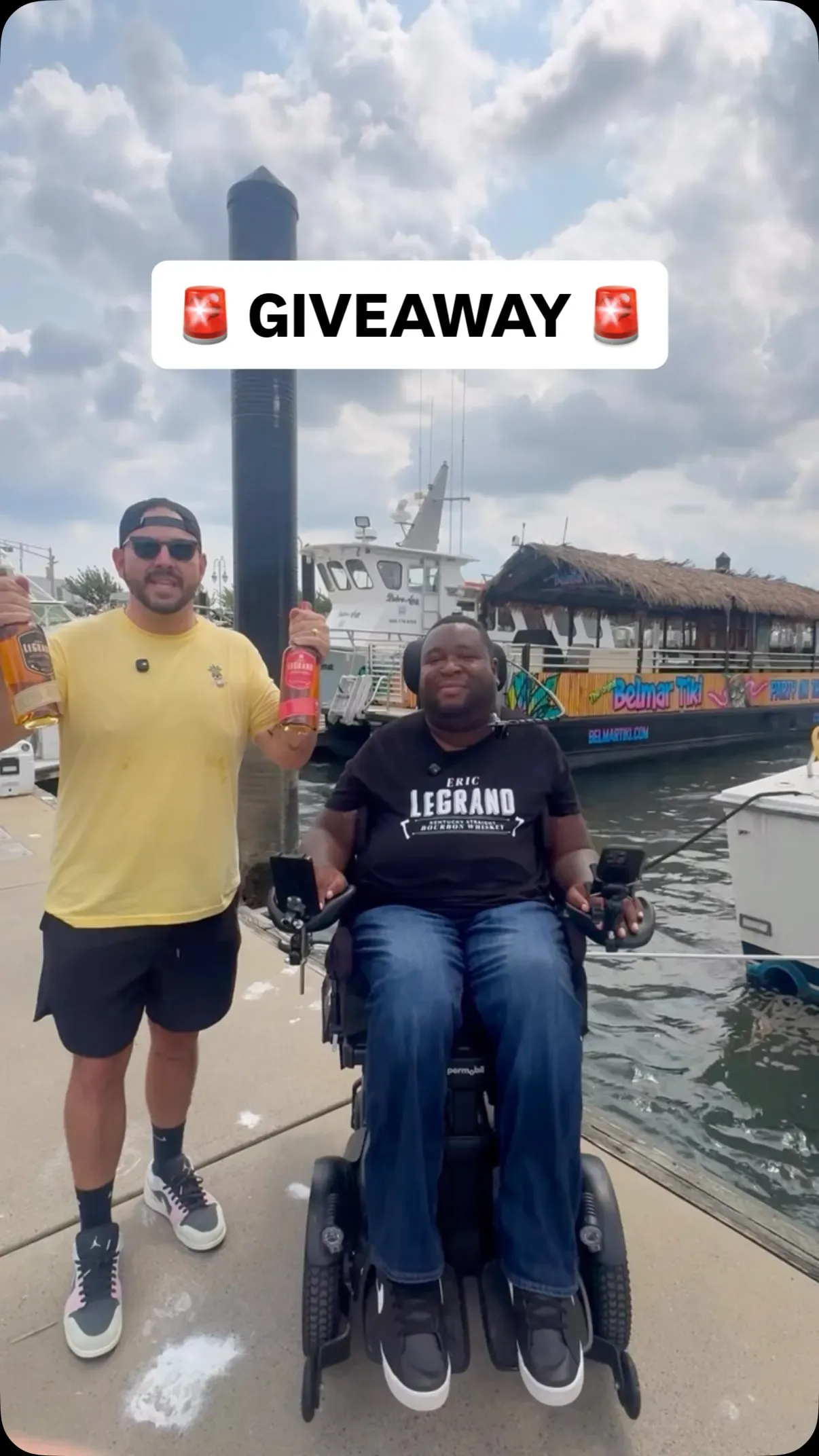 TIKI BOAT GIVEAWAY