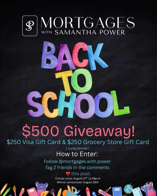 Visa Gift Card Back To School Giveaway