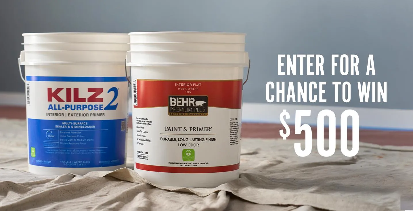 The Behr & Kilz Pro Ugc Sweepstakes