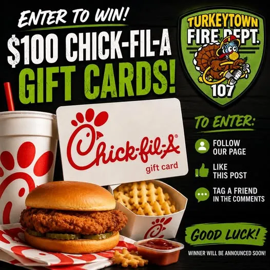 Chick Fil A Gift Card Giveaway