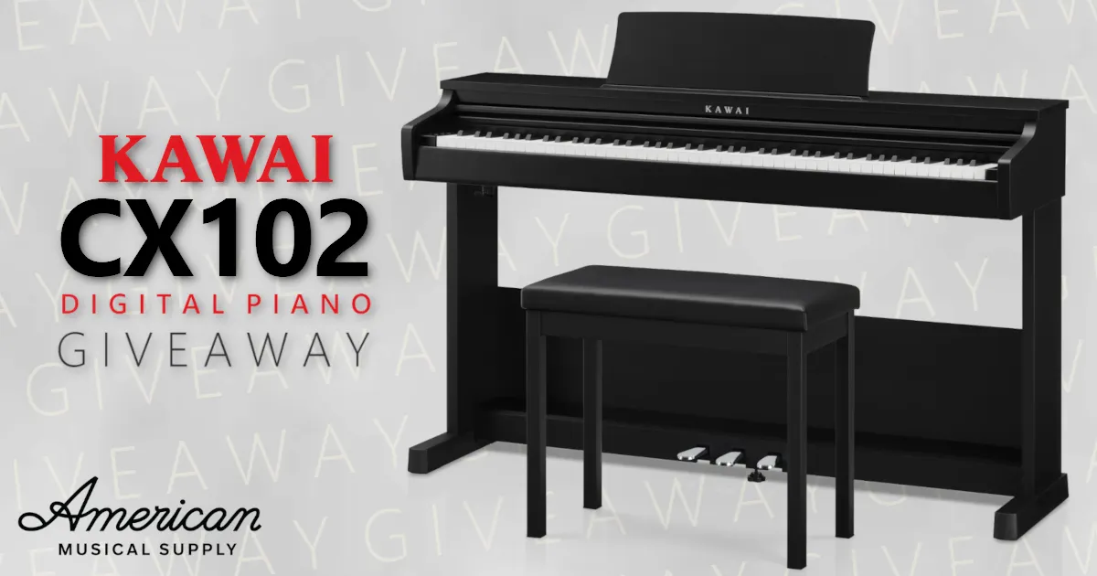Kawai CX102 Digital Piano Giveaway